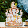 Marble Dust Painting Ganesh