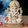 Marble Painting Sitting Ganesh