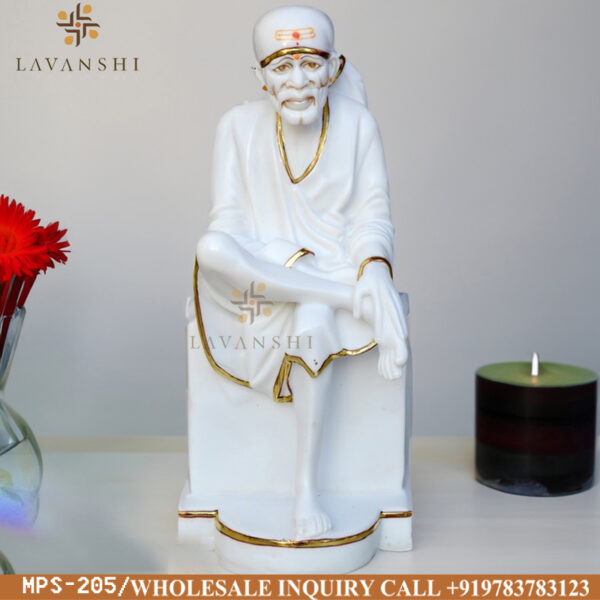 Marble Painting Sai Baba